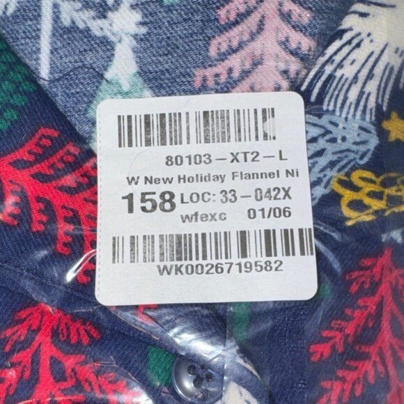 Hanna Andersson Multicolor holiday flannel nightgown - Picture 4 of 5